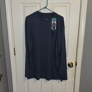 Hang Ten Men's Long Sleeve Shirt in Dark Blue